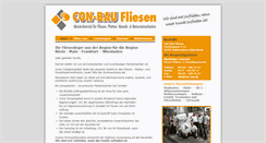 Desktop Screenshot of con-bau.de