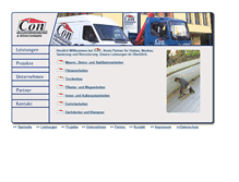 Tablet Screenshot of con-bau.com